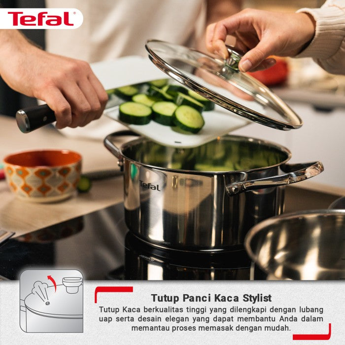 Cook Eat Stewpot + Lid 20cm / Wajan Anti Lengket