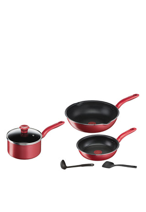 So Chef Red Package 6pcs - Cookware Set Induksi Wajan Anti Lengket