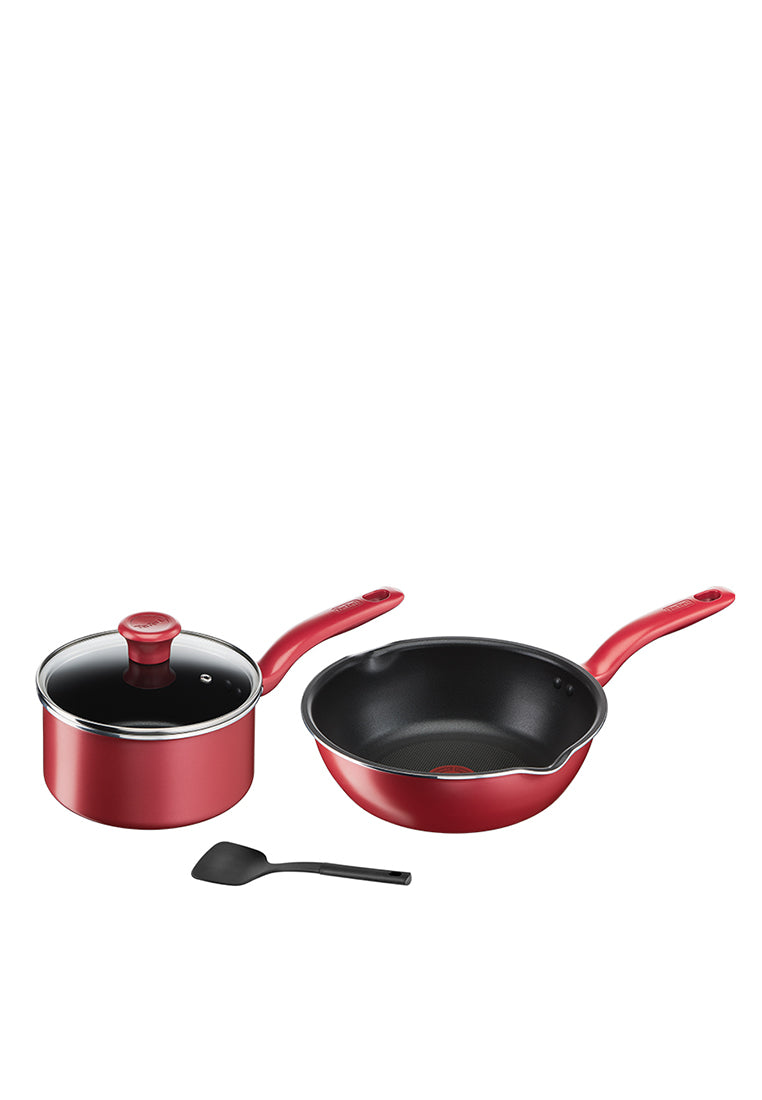 So Chef Red Package 6pcs - Cookware Set Induksi Wajan Anti Lengket