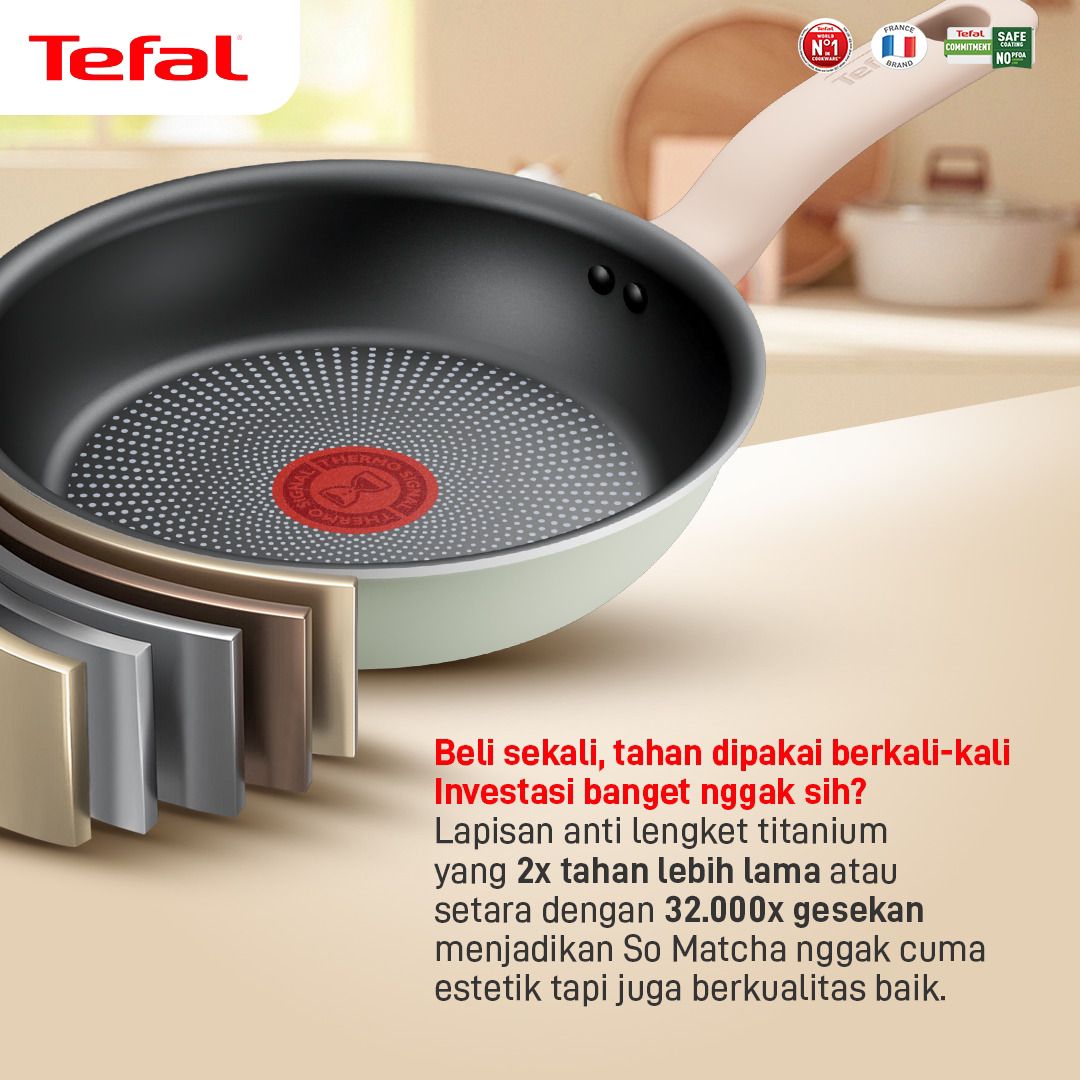 So Matcha Deep Frypan 24cm / Wajan Induksi