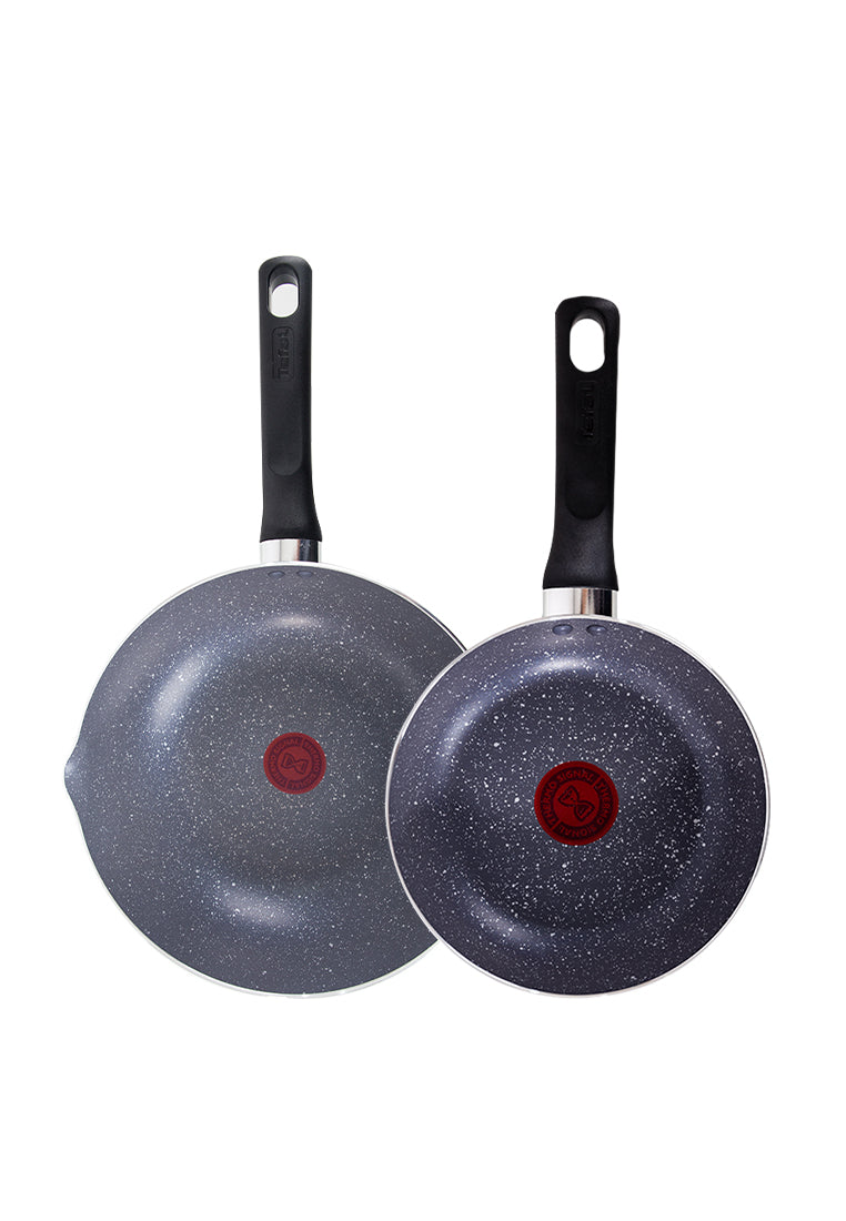 Tefal Cookware Set Wajan 2PCS Series Natura C / Fry Pan Anti Lengket