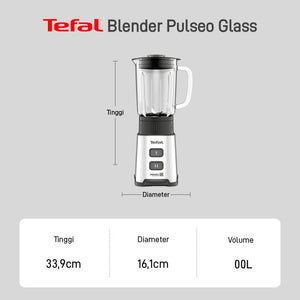 Blender Pulseo Glass BL17G