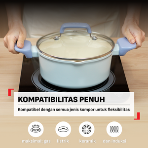[NEW LAUNCH] Tefal Wajan Elipso + Tutup / Bisa di Semua Kompor / Garansi 1 Tahun