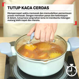[NEW LAUNCH] Tefal Wajan Elipso + Tutup / Bisa di Semua Kompor / Garansi 1 Tahun