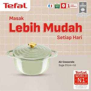 Tefal Panci Casserole Ceramic Air Stewpot 20 / 24 CM Anti Lengket