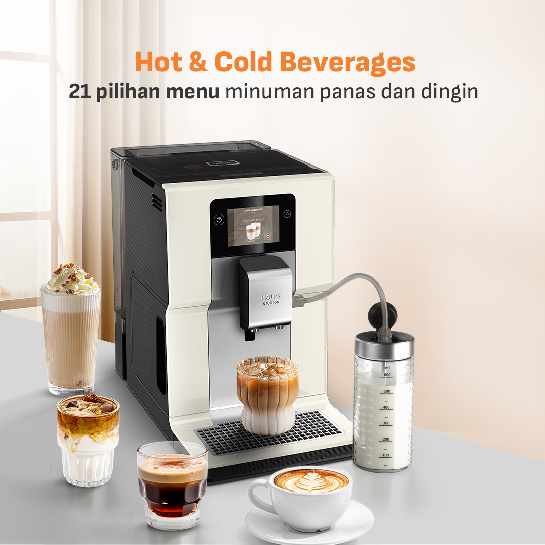 Krups Intuition Experience+ Full Auto Coffee Machine