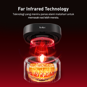 Tefal Rice Cooker Far Infrared IH RK8868 / Penanak Nasi / Magic Com / Garansi 2 Tahun