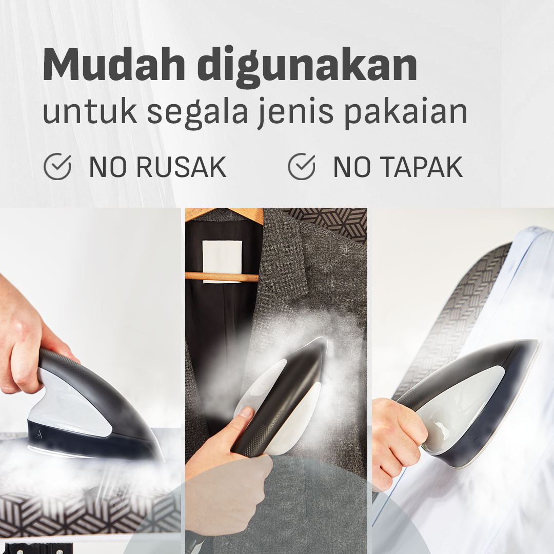 Tefal Garment Care Ixeo+ / Setrika 2in1 / QT1510G0