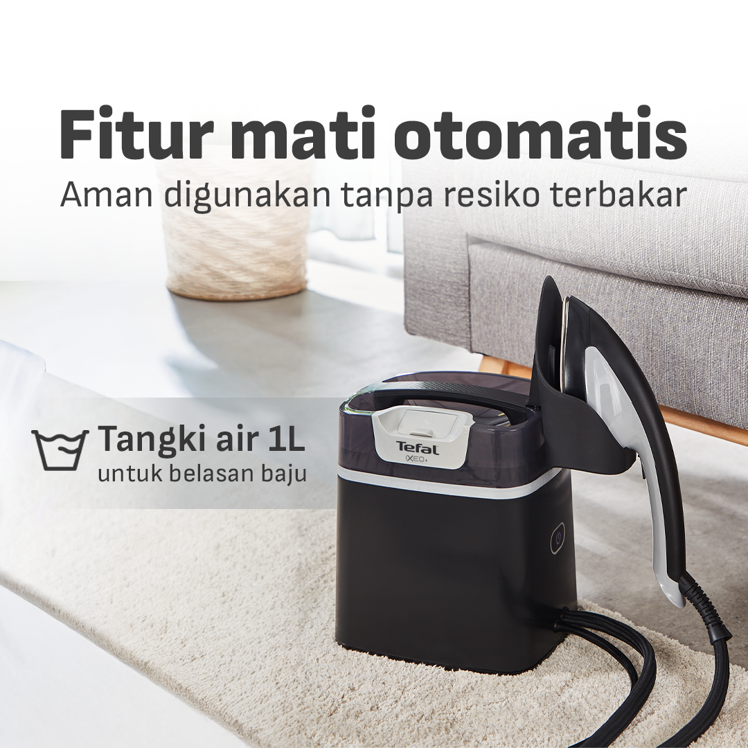 Tefal Garment Care Ixeo+ / Setrika 2in1 / QT1510G0