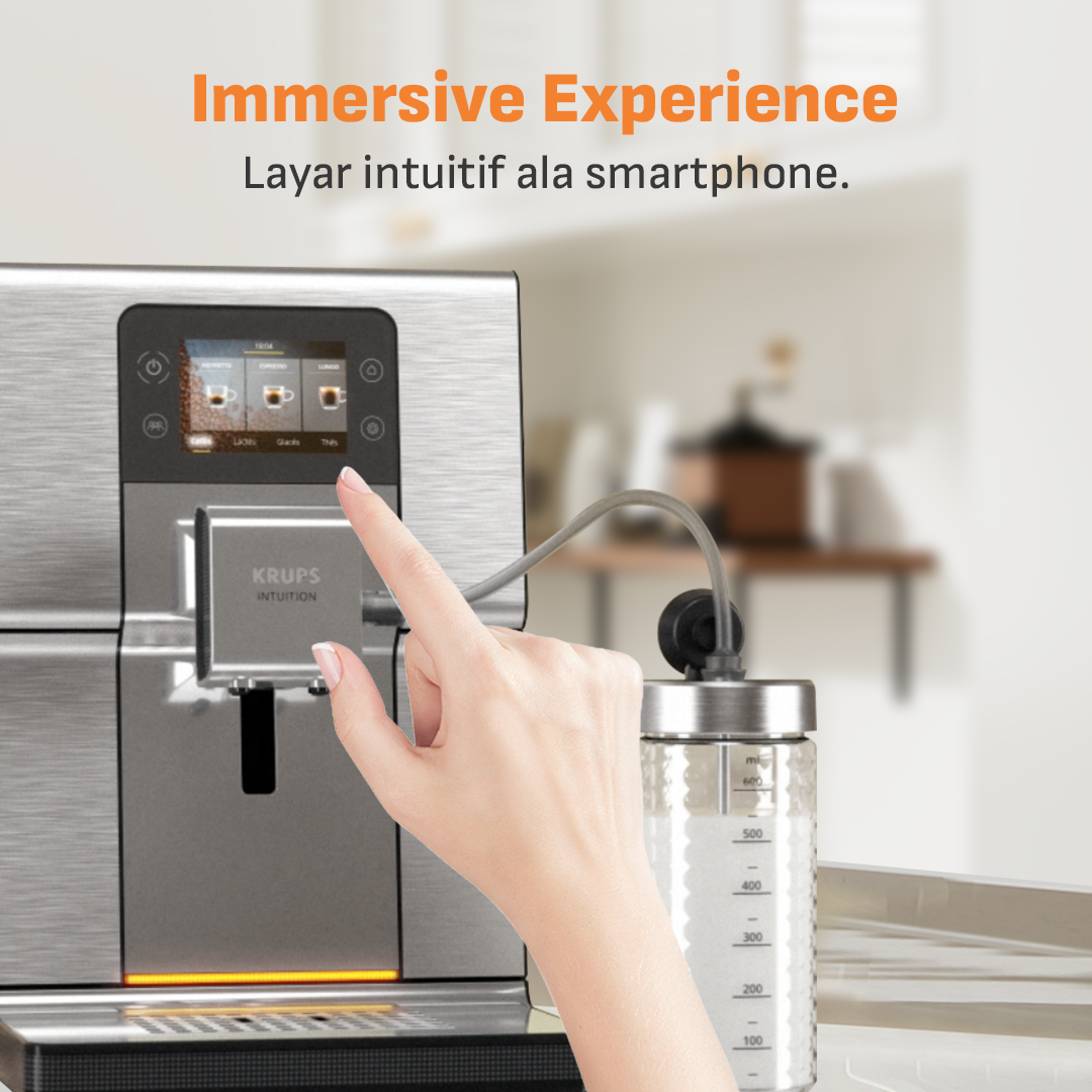 Krups Intuition Experience+ Full Auto Coffee Machine