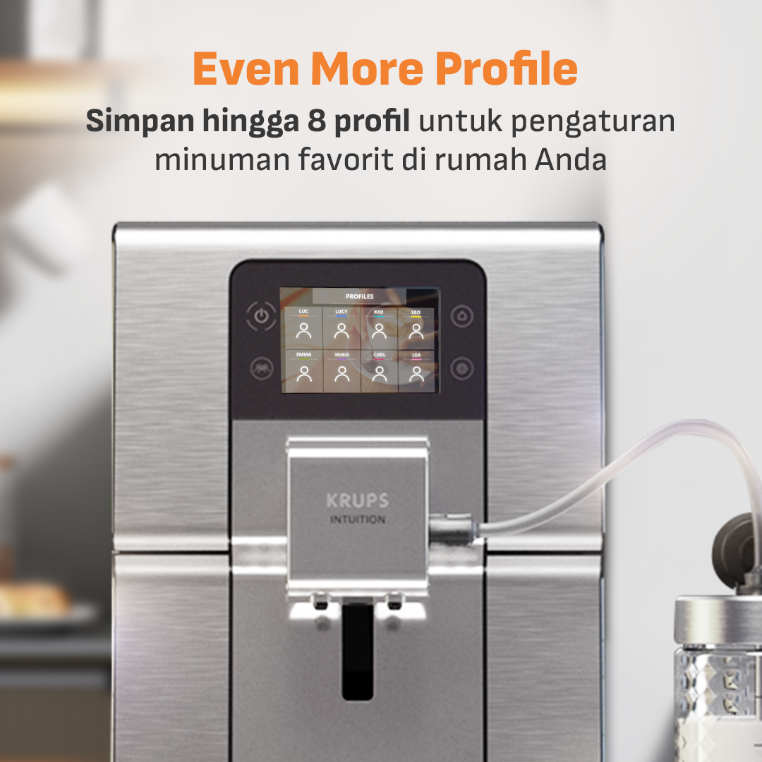 Krups Intuition Experience+ Full Auto Coffee Machine