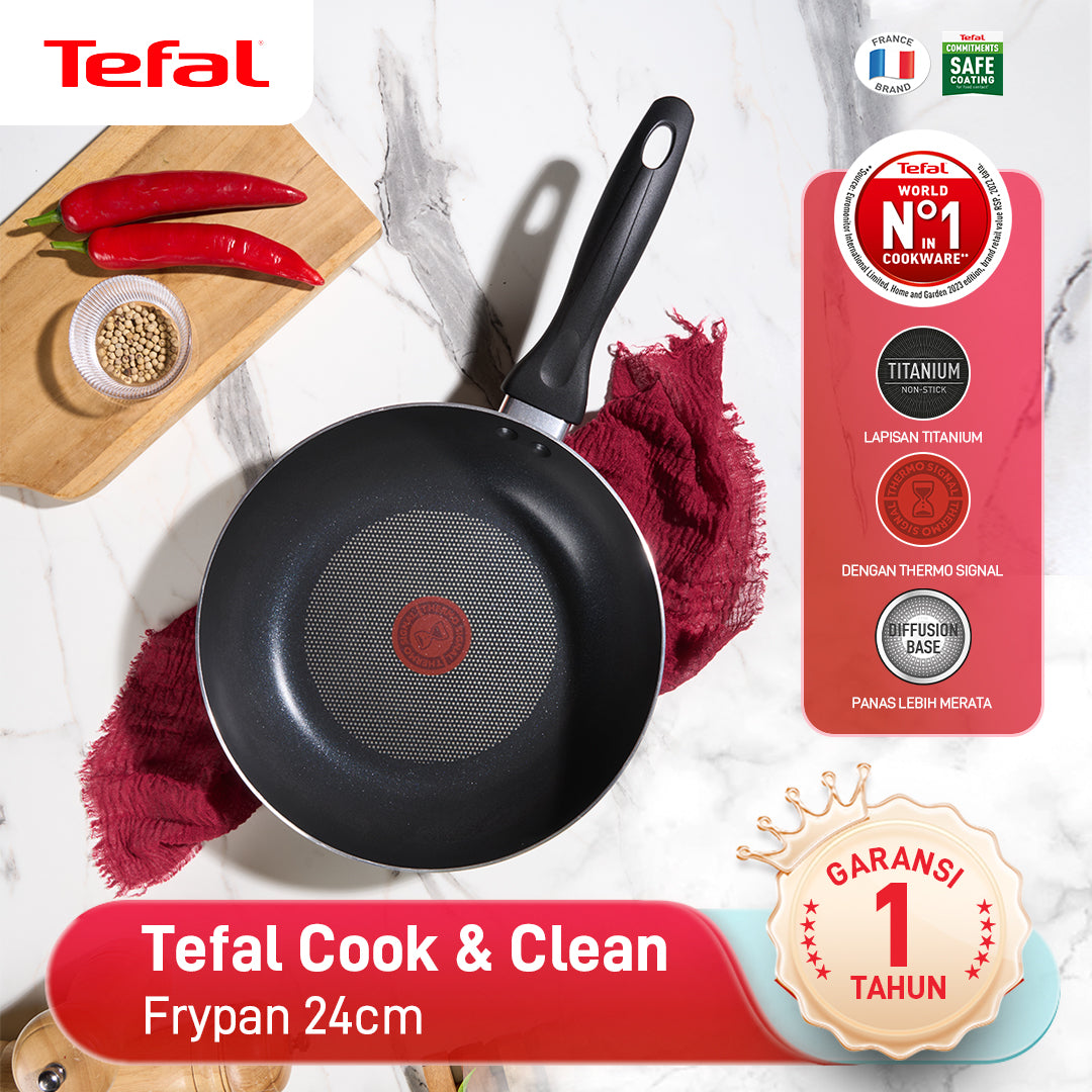 Cook & Clean Frypan 24cm