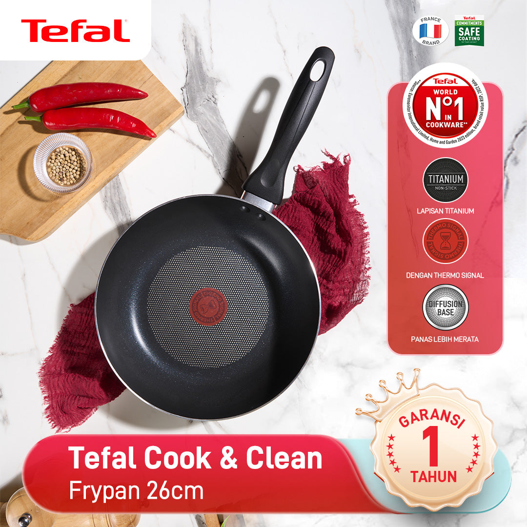Cook & Clean Frypan 26cm
