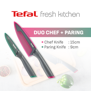 Tefal Fresh Knife / Pisau Dapur Professional Stainless Steel Serbaguna