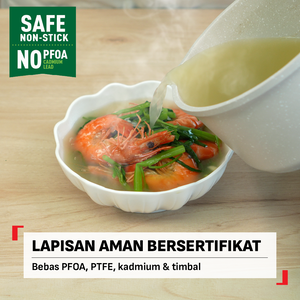 [NEW LAUNCH] Tefal Wajan Cristalia Plus 16cm/20cm/26cm/30cm Mineralia / Bisa di Semua Kompor / Garansi 1 Tahun