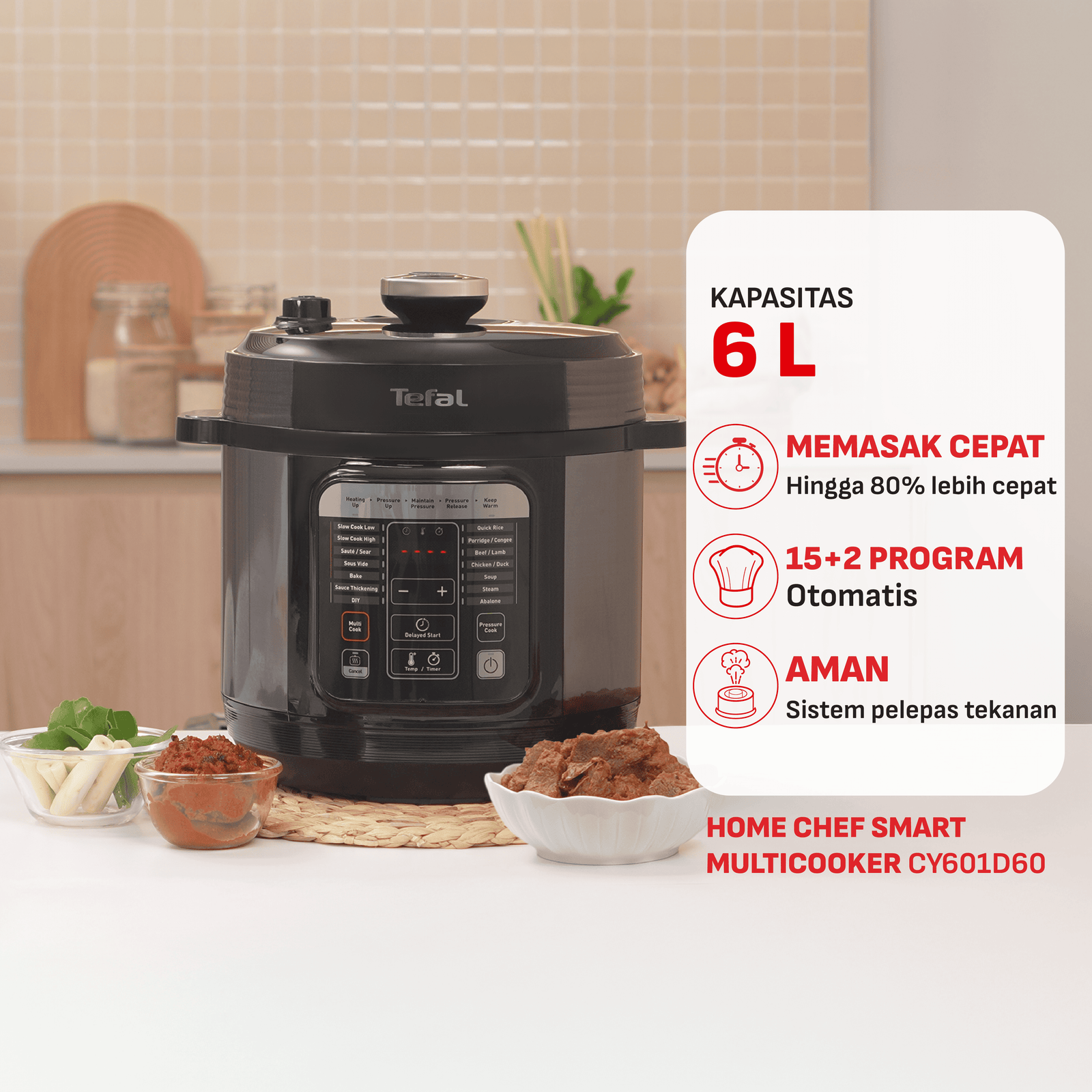 [HADIAH] EPC CY601D65 - Home Chef Smart (SKU Gimmick)