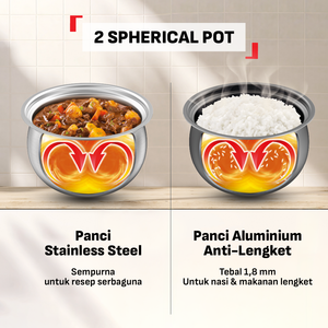 EPC Home Chef Smart Pro IH CY638 - Pressure Slow Cooker / Presto