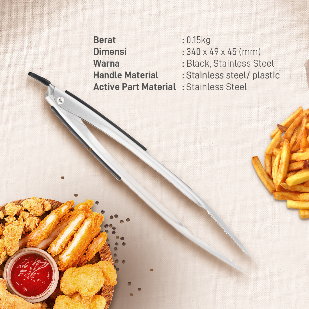 Comfort Cooking Tong / Penjepit Makanan