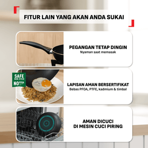 Cook & Clean Frypan 24cm