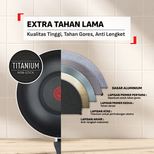 Cook & Clean Wokpan 28cm+Tutup