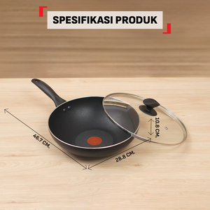 Cook & Clean Wokpan 28cm+Tutup