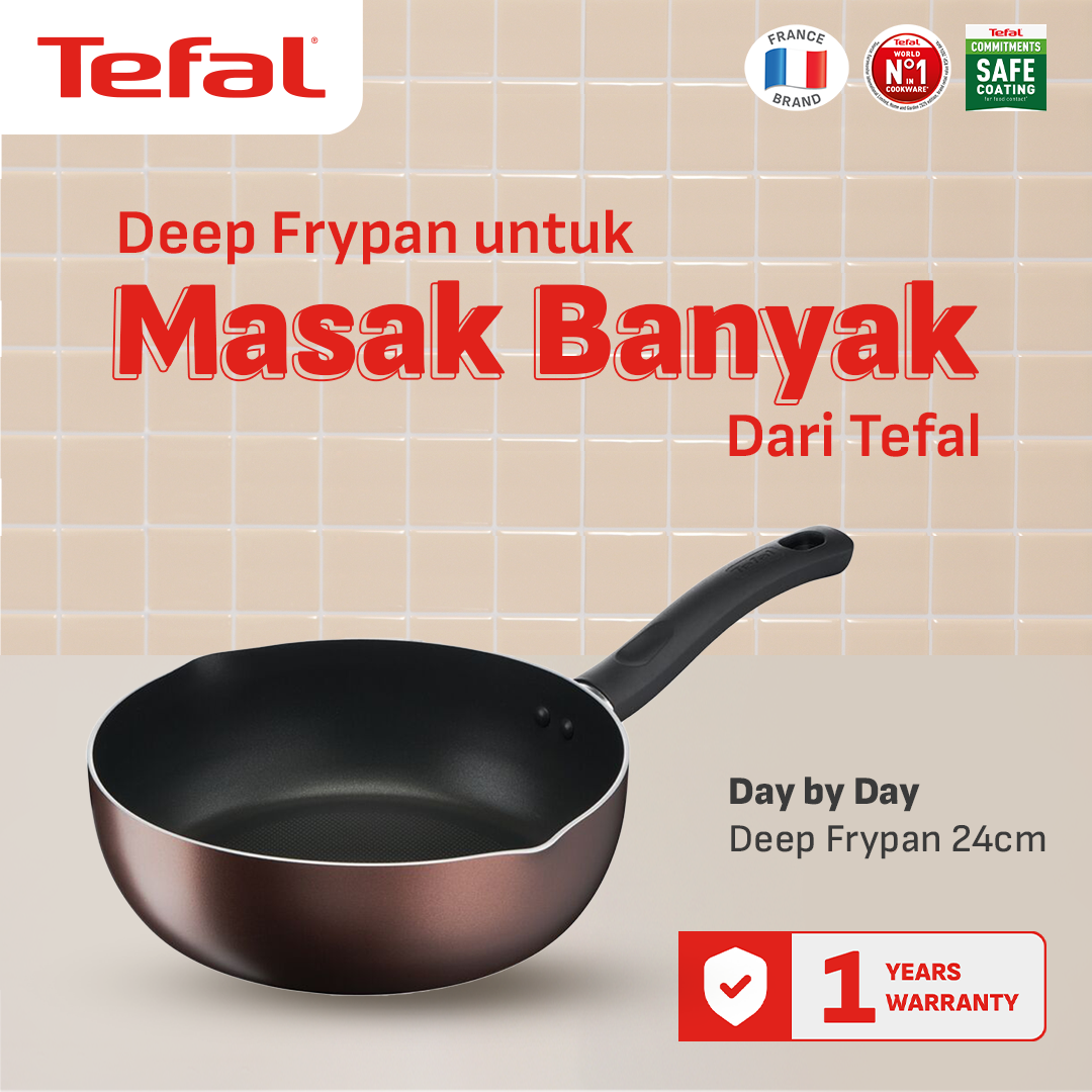 Day by Day Deep Frypan 24cm / Wajan Anti Lengket