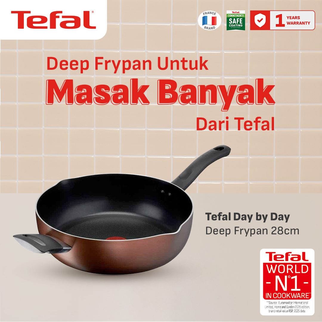 Day by Day Deep Frypan 28cm / Wajan Anti Lengket