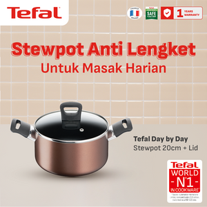 Day by Day Stewpot 20cm + Lid / Panci Anti Lengket