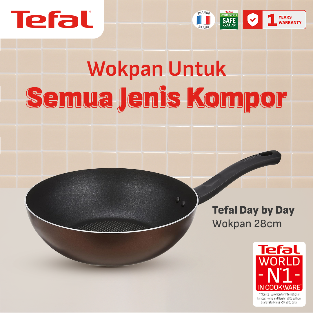 Day by Day Wokpan 28cm / Wajan Anti Lengket