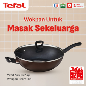 Day by Day Wokpan 32cm + Lid / Wajan Anti Lengket