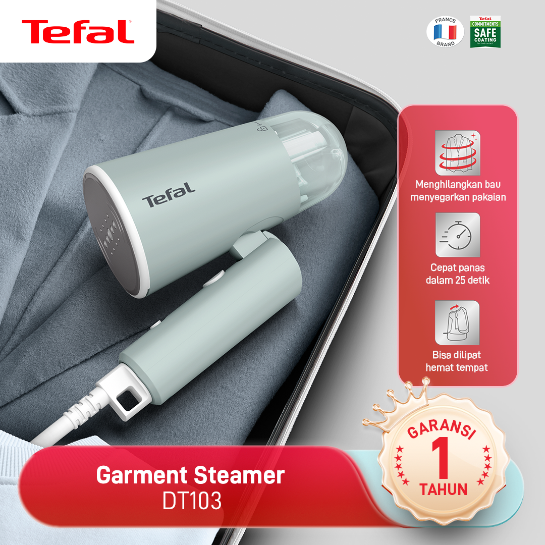 Setrika Uap Portable Garment Steamer DT103 / Cepat Panas & Ultra Compact