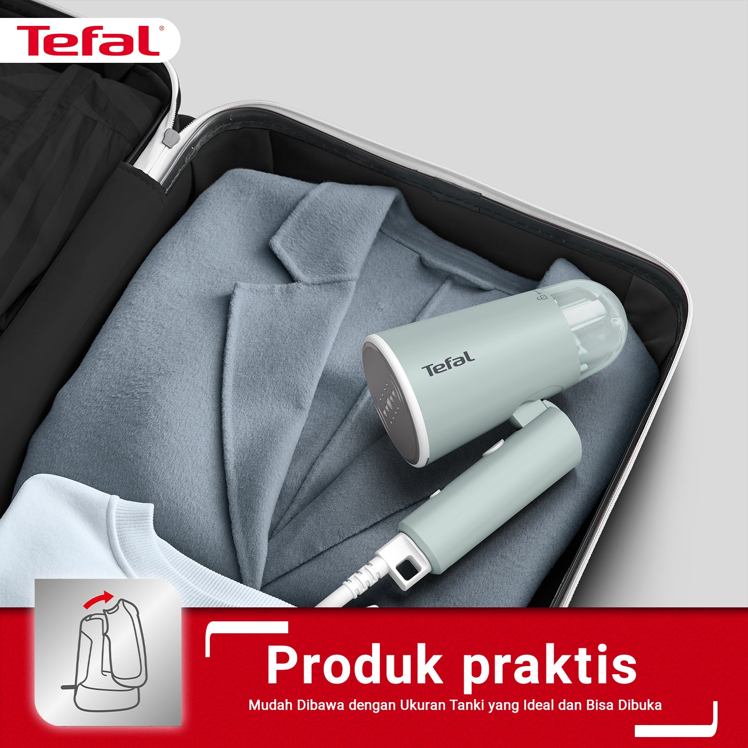 Setrika Uap Portable Garment Steamer DT103 / Cepat Panas & Ultra Compact