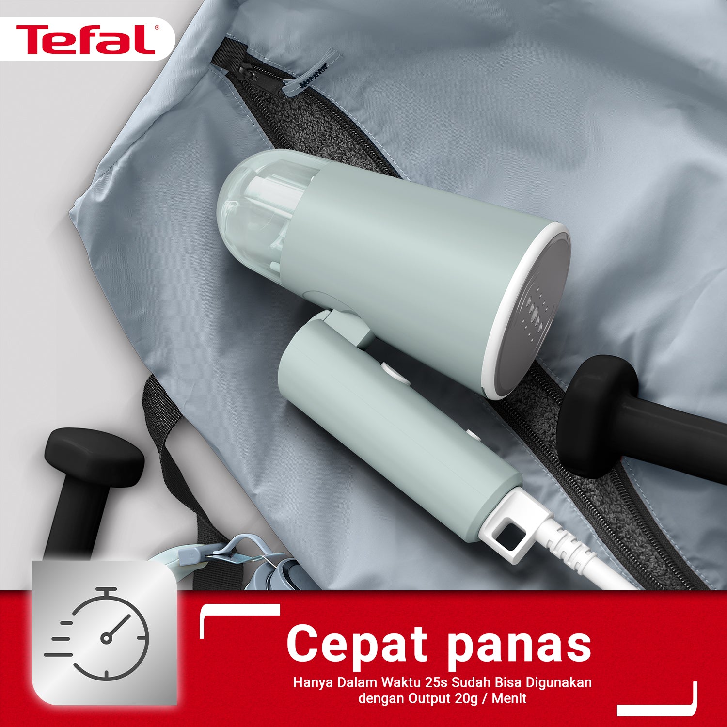 Setrika Uap Portable Garment Steamer DT103 / Cepat Panas & Ultra Compact