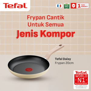 Tefal Wajan Panci Penggorengan Anti Lengket / Daisy Series Frypan 20cm