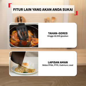 Day by Day Deep Frypan 24cm / Wajan Anti Lengket