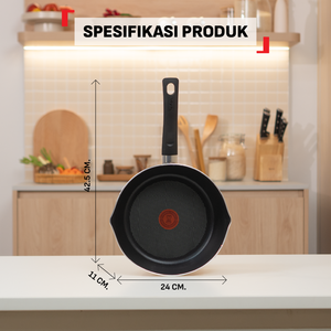 Day by Day Deep Frypan 24cm / Wajan Anti Lengket