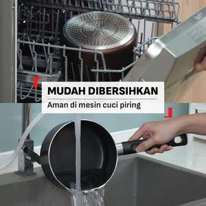 Day by Day Saucepan 18cm + Lid / Panci Anti Lengket