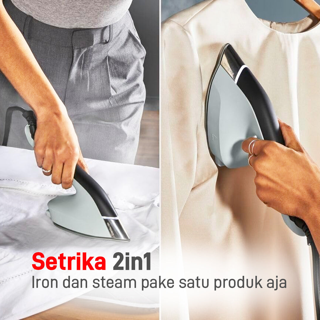 Setrika Uap Duo Power FREE Alas Setrika