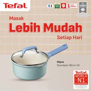 [NEW LAUNCH] Tefal Wajan Elipso + Tutup / Bisa di Semua Kompor / Garansi 1 Tahun