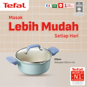 [NEW LAUNCH] Tefal Wajan Elipso + Tutup / Bisa di Semua Kompor / Garansi 1 Tahun