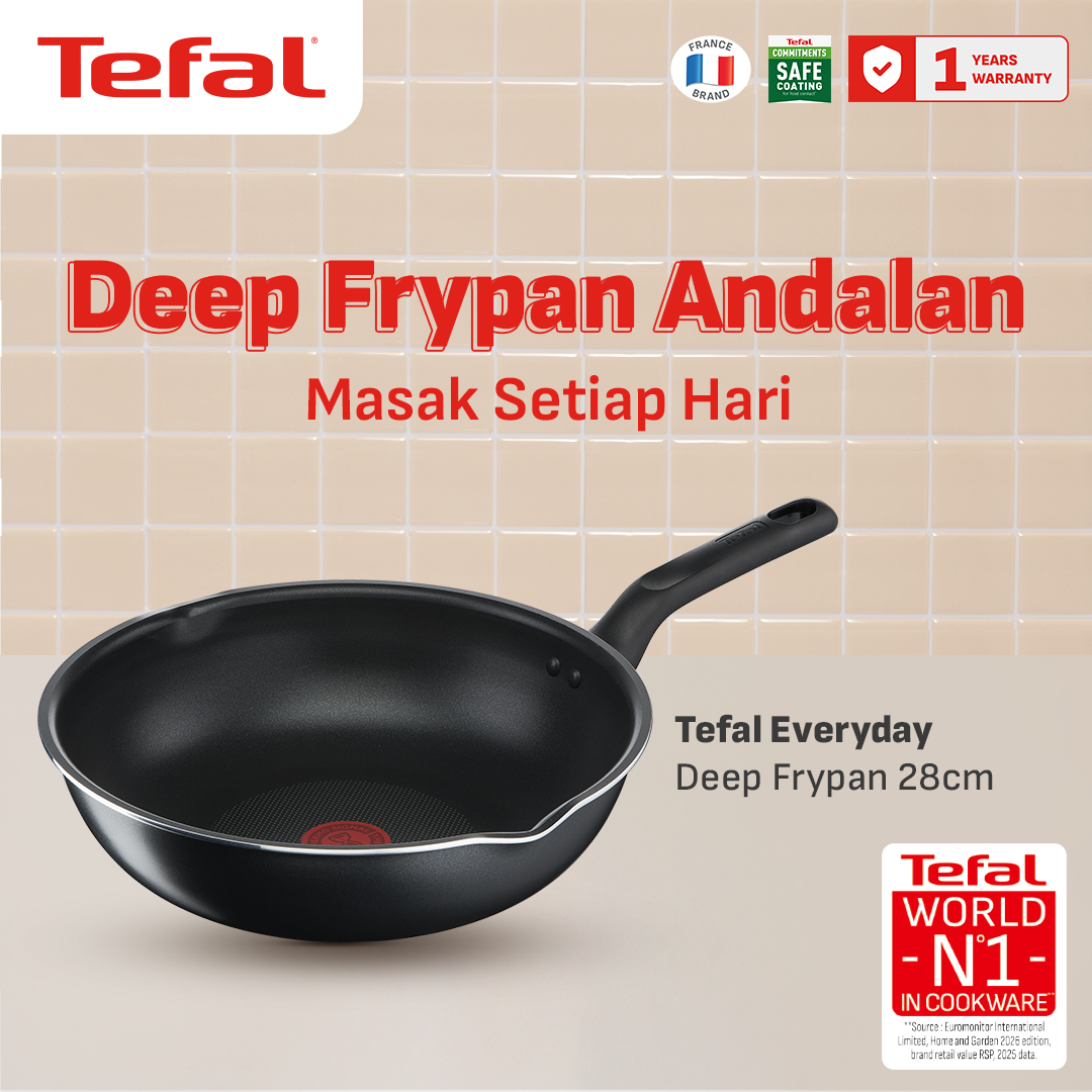 Everyday Cooking Deep Frypan 28cm / Wajan Anti Lengket