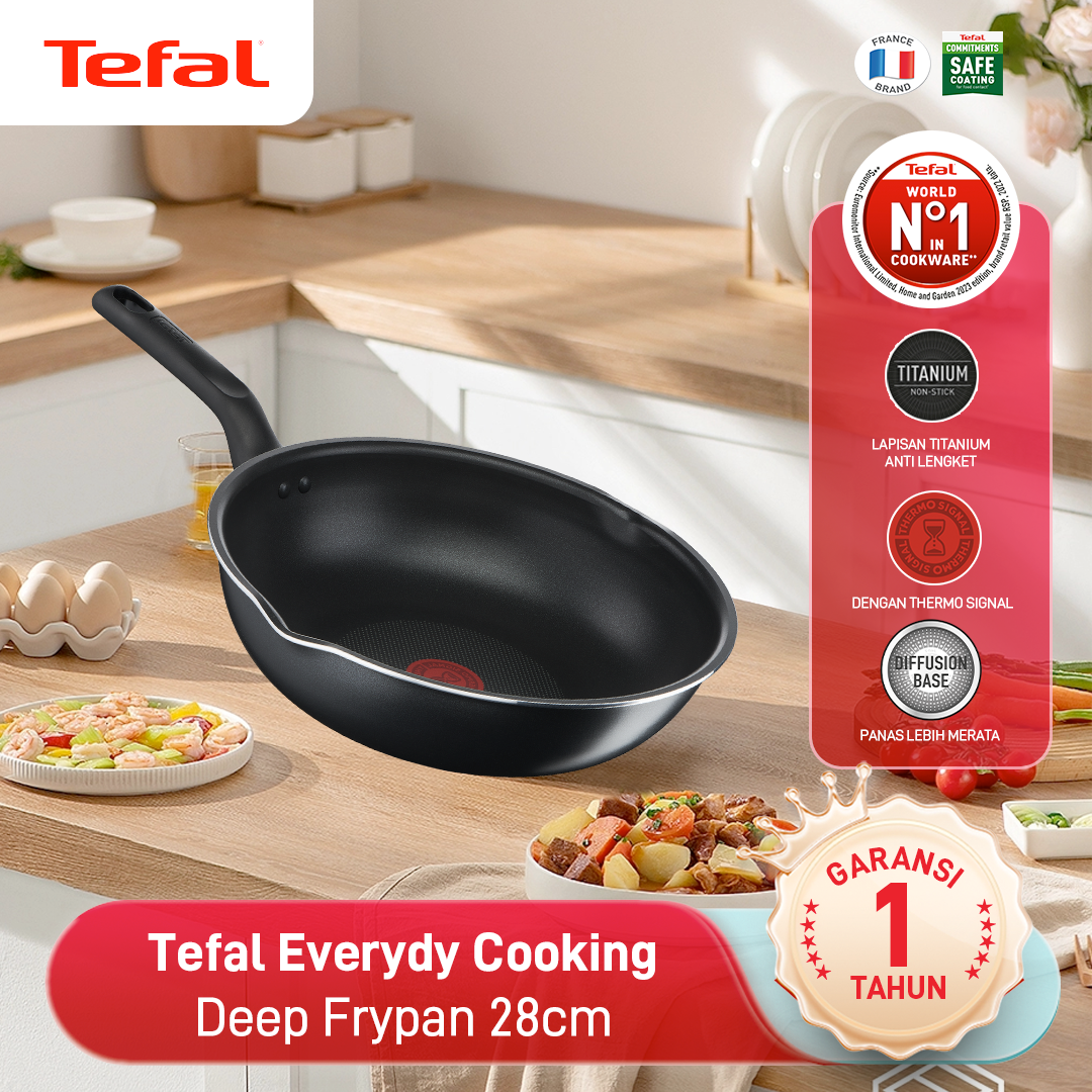 Everyday Cooking Deep Frypan 28cm / Wajan Anti Lengket