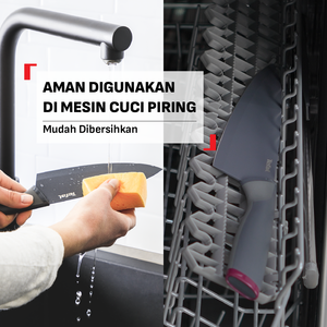 Tefal Fresh Knife / Pisau Dapur Professional Stainless Steel Serbaguna