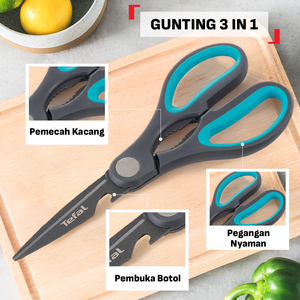 Tefal Fresh Knife / Pisau Dapur Professional Stainless Steel Serbaguna