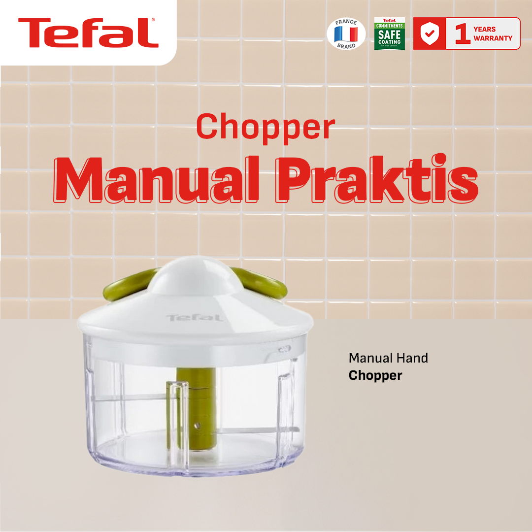 [HADIAH] Tefal Manual Hand Chopper 500 ml (SKU Gimmick)