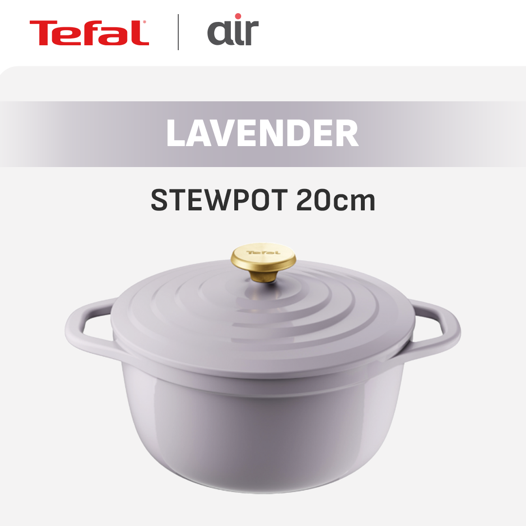Tefal Panci Casserole Ceramic Air Stewpot 20 / 24 CM Anti Lengket