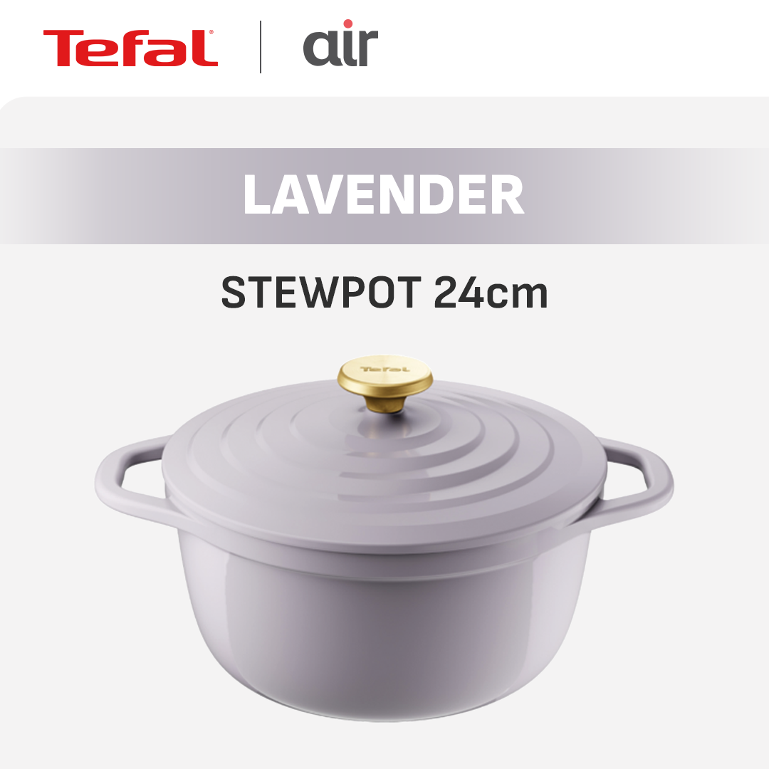 Tefal Panci Casserole Ceramic Air Stewpot 20 / 24 CM Anti Lengket