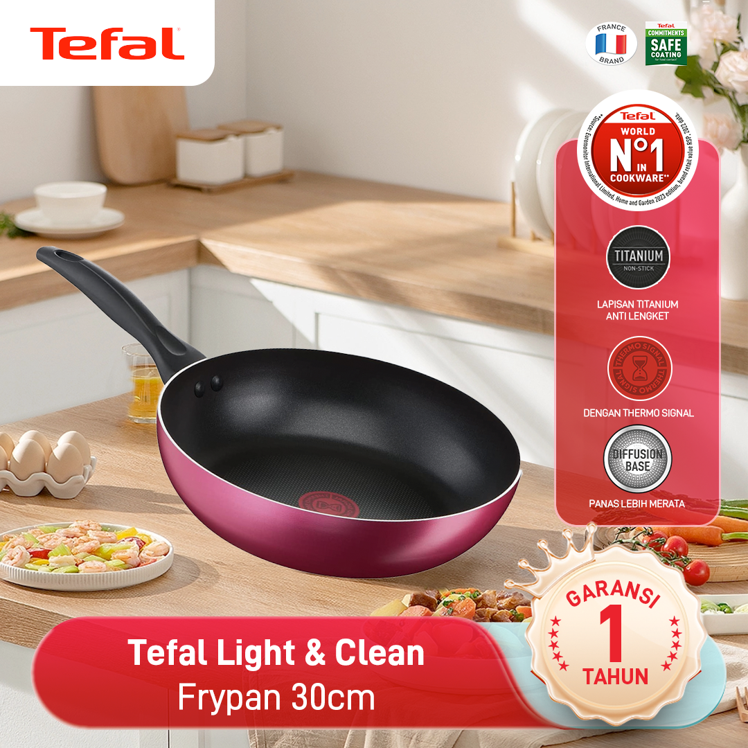 Light & Clean Frypan 30cm / Wajan Anti Lengket