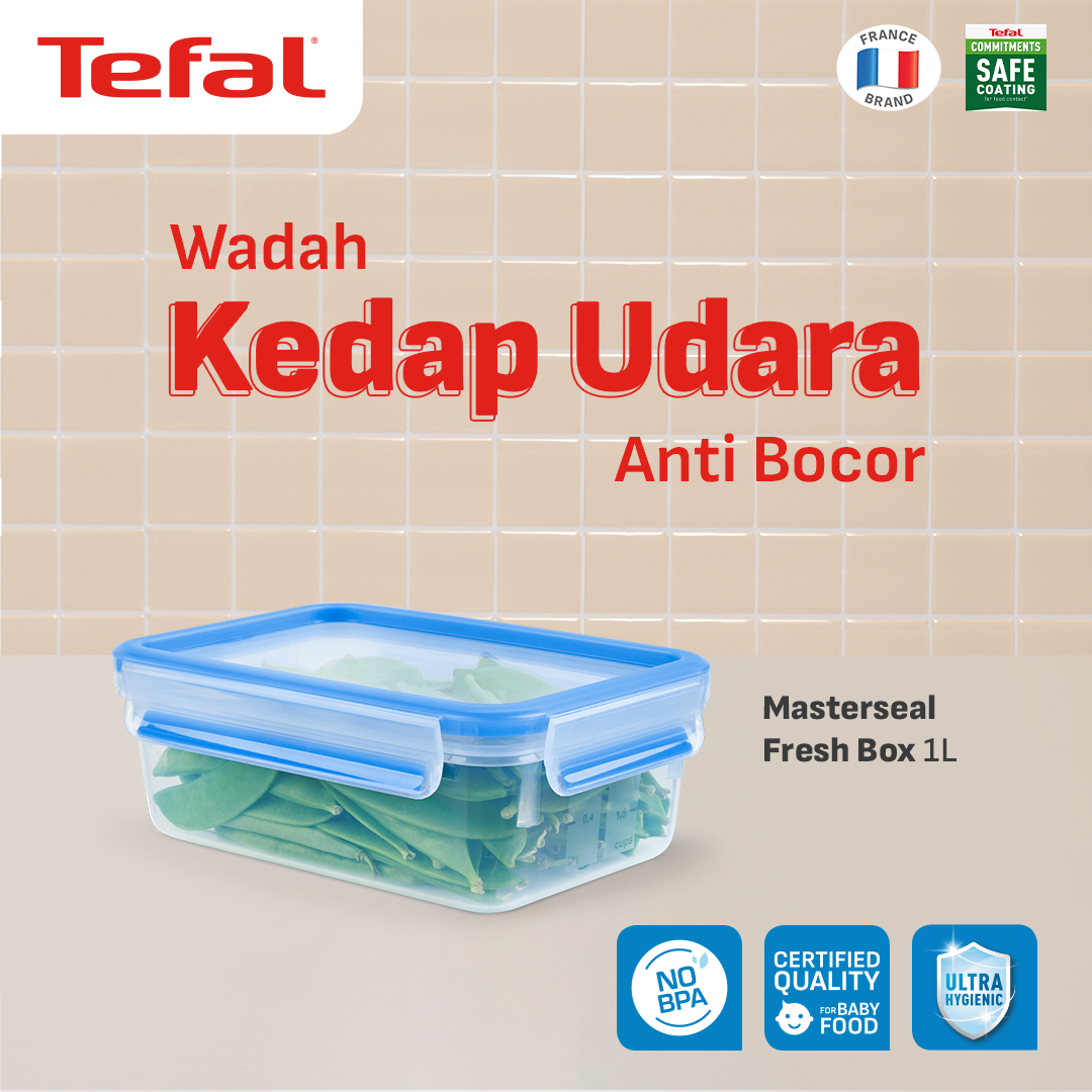 Tefal Masterseal Food Storage / Penyimpanan Makanan