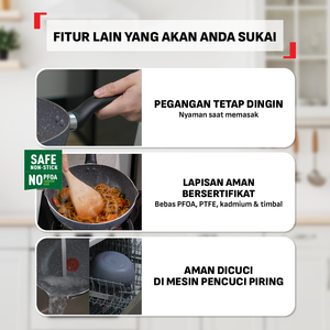 Natura Deep Frypan 24cm